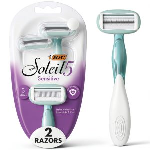 BIC Soleil 5 Sensitive Women's Disposable Razors-0